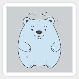 Сute teddy bear Sticker